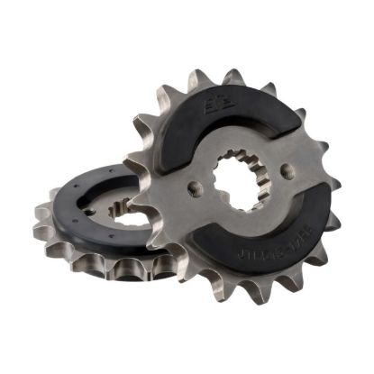 FRONT SPROCKET 17 TOOTH W/ RUBBER BUFFER