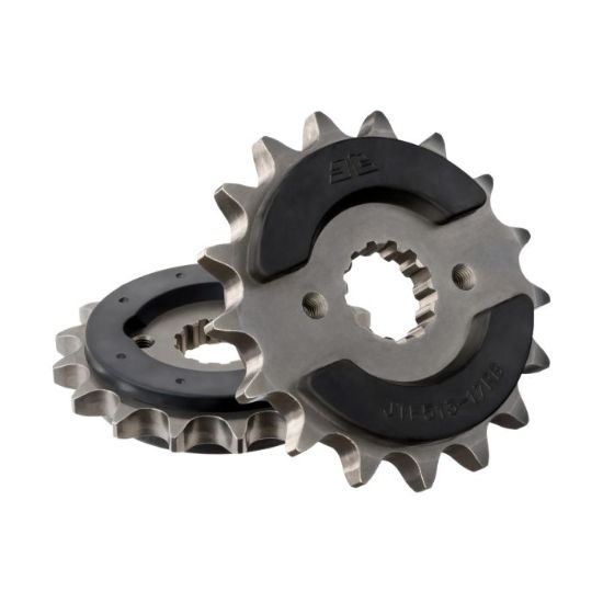 FRONT SPROCKET 17 TOOTH W/ RUBBER BUFFER