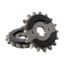 FRONT SPROCKET 17 TOOTH W/ RUBBER BUFFER