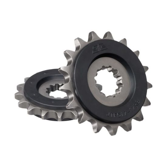 FRONT SPROCKET 17 TOOTH W/ RUBBER BUFFER