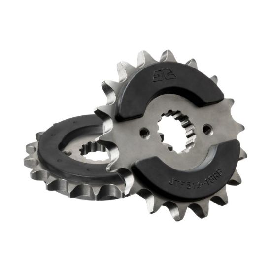 FRONT SPROCKET 18 TOOTH W/ RUBBER BUFFER