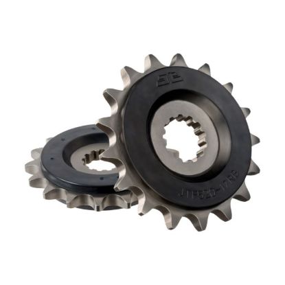 FRONT SPROCKET 17 TOOTH W/ RUBBER BUFFER