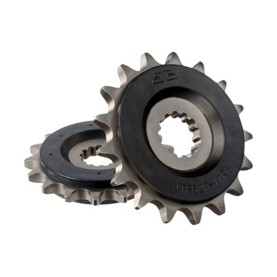 FRONT SPROCKET 17 TOOTH W/ RUBBER BUFFER