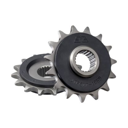FRONT SPROCKET 15 TOOTH W/ RUBBER BUFFER