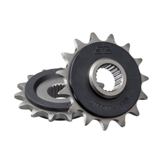 FRONT SPROCKET 15 TOOTH W/ RUBBER BUFFER