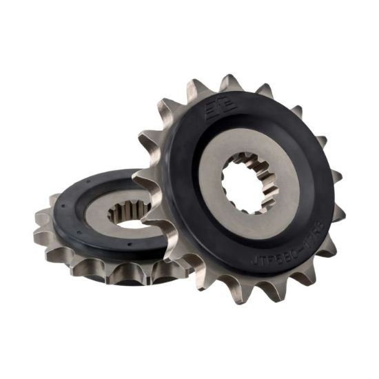 FRONT SPROCKET 17 TOOTH W/ RUBBER BUFFER