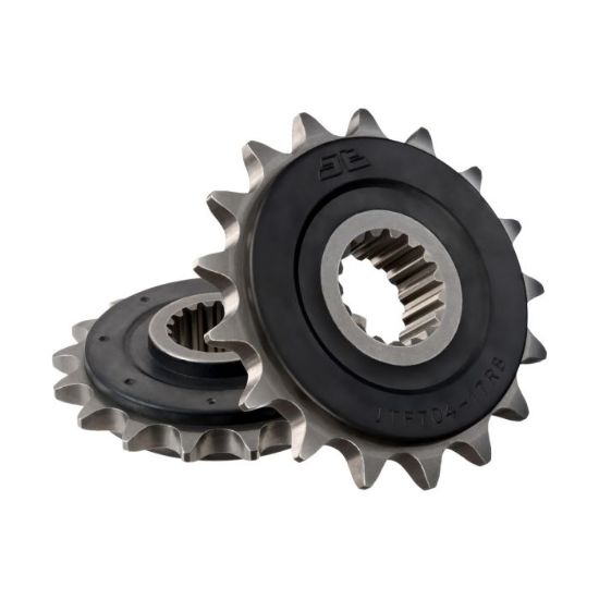 FRONT SPROCKET 17 TOOTH W/ RUBBER BUFFER