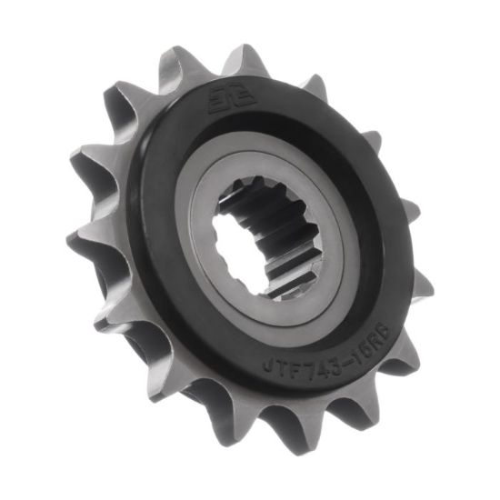 FRONT SPROCKET 15 TOOTH W/ RUBBER BUFFER