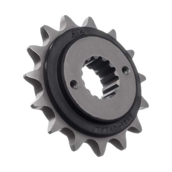 FRONT SPROCKET 15 TOOTH W/ RUBBER BUFFER
