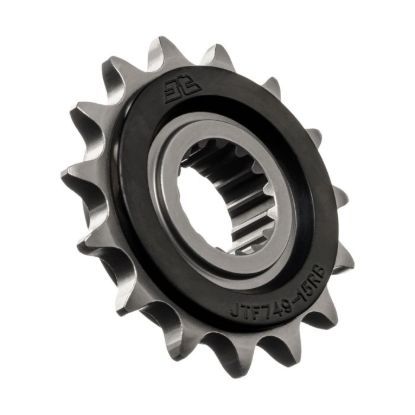 FRONT SPROCKET 15 TOOTH W/RUBBER BUFFER