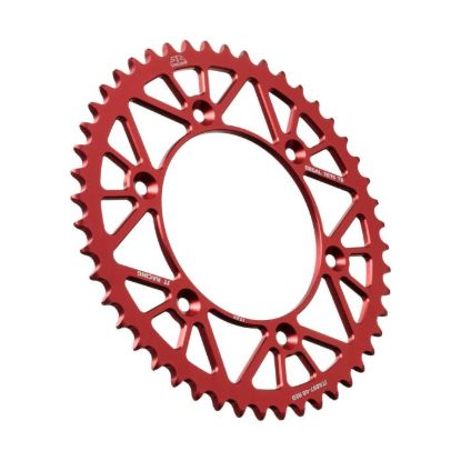 REAR ALLOY SPROCKET RED 49 TOOTH
