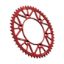 REAR ALLOY SPROCKET RED 50 TOOTH