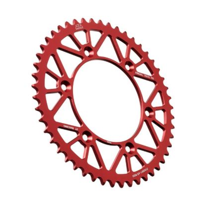 REAR ALLOY SPROCKET RED 49 TOOTH