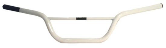 STEEL DIRTBIKE HANDLEBAR WHITE SUZUKI RM