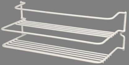 AP PRODUCTS DOUBLE SPICE RACK-WHITE - 004506