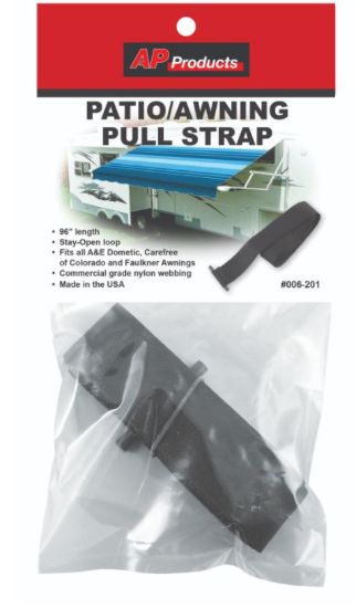 AP PRODUCTS MAIN/PATIO AWNING STRAP 96' - 006201