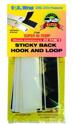 AP PRODUCTS 6' HOOK AND LOOP STICKY BACK - - 006204