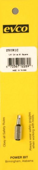 AP PRODUCTS #1 SQUARE RECESS BIT - 009250R1C
