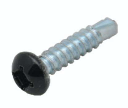 AP PRODUCTS PAN HD SELF TAP 8X1 BLK - PTK1000BL8