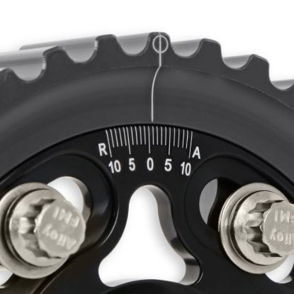 AEM ELECTRON TRUTIME ADJST CAM GEAR BK - 23804BK