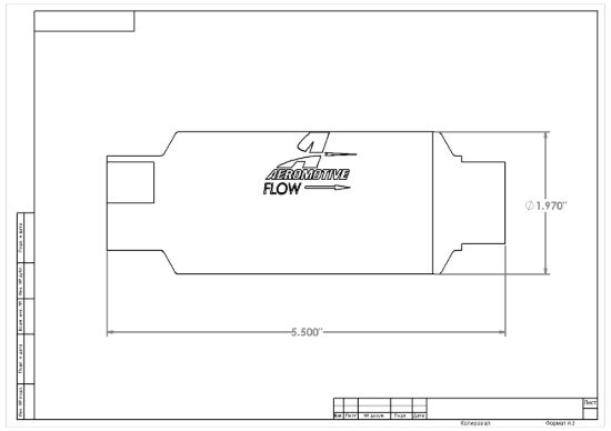 AEROMOTIVE IN LINE FLT AN 10 SS - 12304