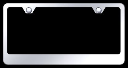 AUTO GOLD ABS 2HOLE PLAIN CHR FRAME - LF462C