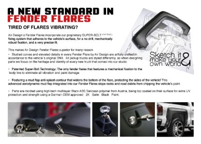 AIR DESIGN 18+ F-150 STYLING KIT SUPER CREW - FO25D97