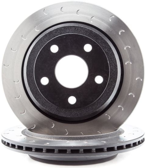 ALCON BRAKE ROTOR KIT JEEP JK REAR - DKR3430X10