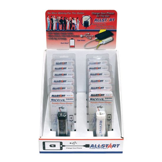 ALLSTART ION PHONE CHARGER MERCHANDISER - 566POP