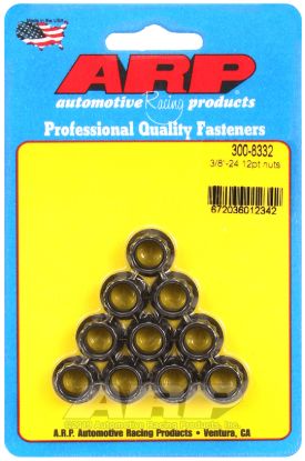 ARP NUTS 3/8-24 12PT  PK/10 - 3008332