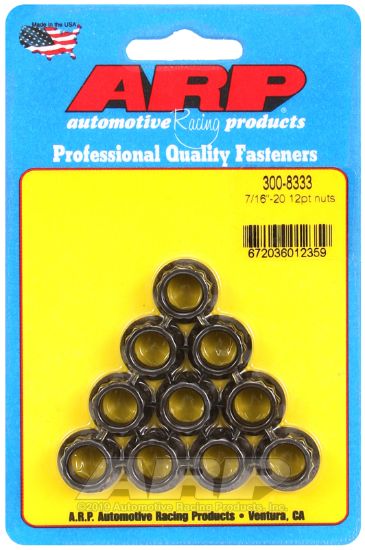 ARP NUTS 7/16-20 12PT PK/10 - 3008333