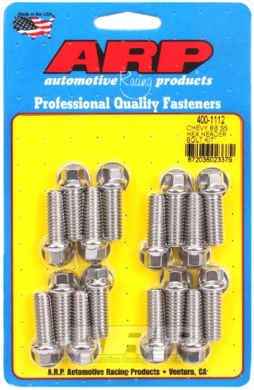 ARP BBC SS HEX HDR BOLT KIT - 4001112