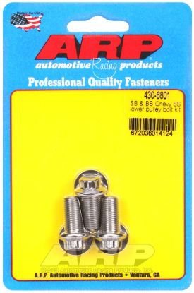 ARP LWR PULLEY BOLT KIT - 4306801
