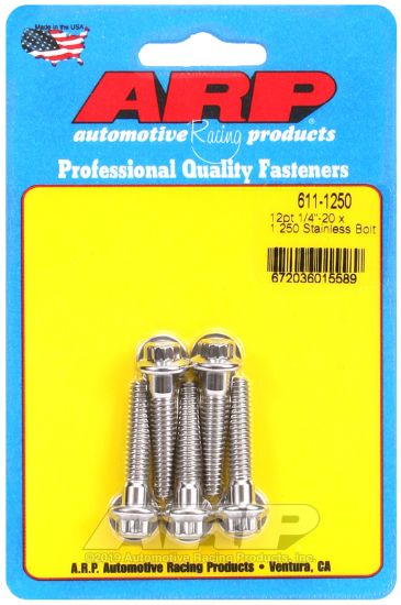 ARP 12 PT 1/4-20X1.250 PK/5 - 6111250