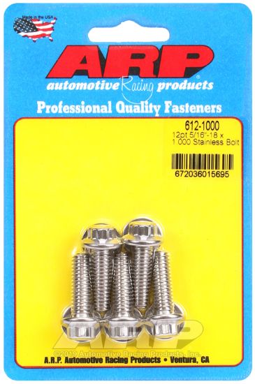 ARP 12 PT 5/16-18X1.000  PK/5 - 6121000