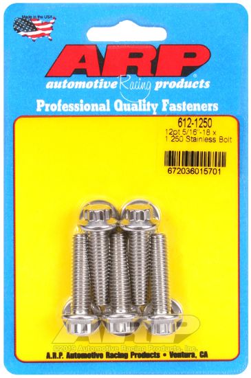 ARP 12 PT 5/16-18X1.25PK/5 - 6121250