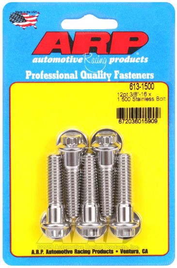 ARP 12 PT 3/8-16X1.500   PK/5 - 6131500