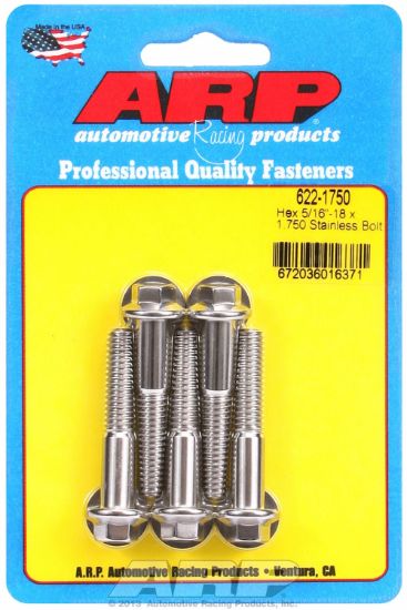 ARP HEX BLT 5/16-18X1.750PK/5 - 6221750