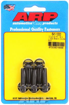 ARP 5/16'-18 X 1.000 12PT BLK - 6411000