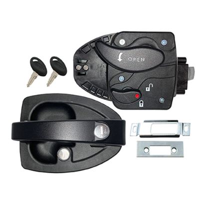AP PRODUCTS TRAVEL TRAILER SQUEEZE LATCH-BLACK - 013521