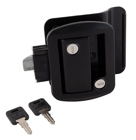 AP PRODUCTS METAL TT LOCK W/KEYS BLK - 013570