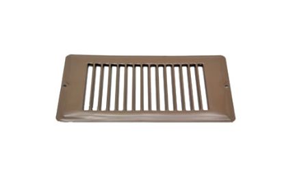 AP PRODUCTS 4 X 8 FACE PLATE - BROWN - 013632