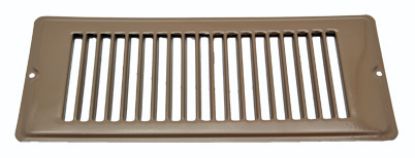 AP PRODUCTS 4 X 10 FACE PLATE - BROWN - 013634