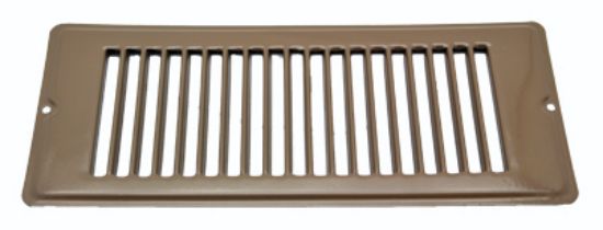 AP PRODUCTS 4 X 10 FACE PLATE - BROWN - 013634