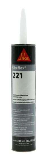 AP PRODUCTS SIKAFLEX 221 BLACK 300 ML - 01790893
