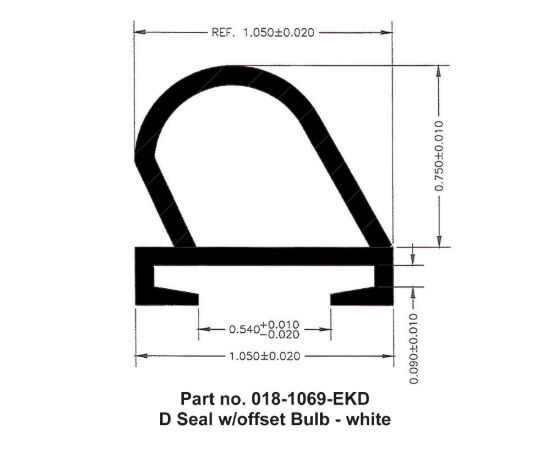 AP PRODUCTS D SEAL  WHITE - 0181069EKD