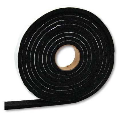 AP PRODUCTS VINYL FOAM TAPE-BLK 1/2X1/4X100' - 018181418