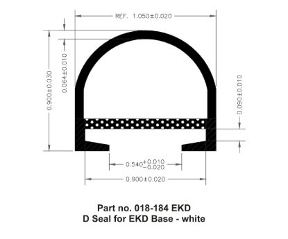 AP PRODUCTS EKSEALD-SEALWHITE-1' - 018184EKD