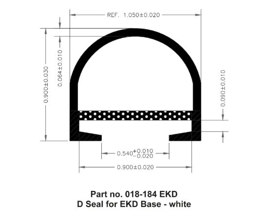 AP PRODUCTS EKSEALD-SEALWHITE-1' - 018184EKD