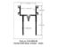 AP PRODUCTS DOUBLE EKD BASE-BLACK 1-1 - 018206296